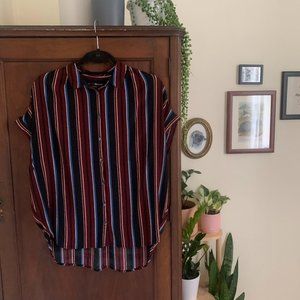 EUC Madewell Central Shirt Menford Stripe M